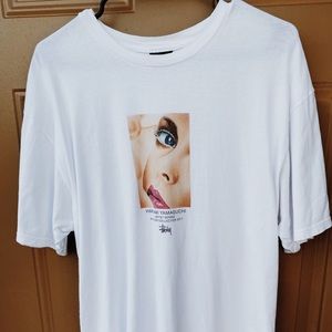 Stussy x Harumi Yamaguchi Artist Series White Tee